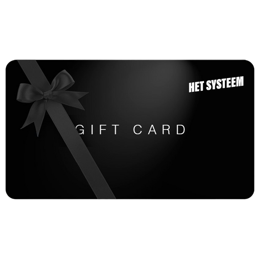een gift kaart van Het Systeem