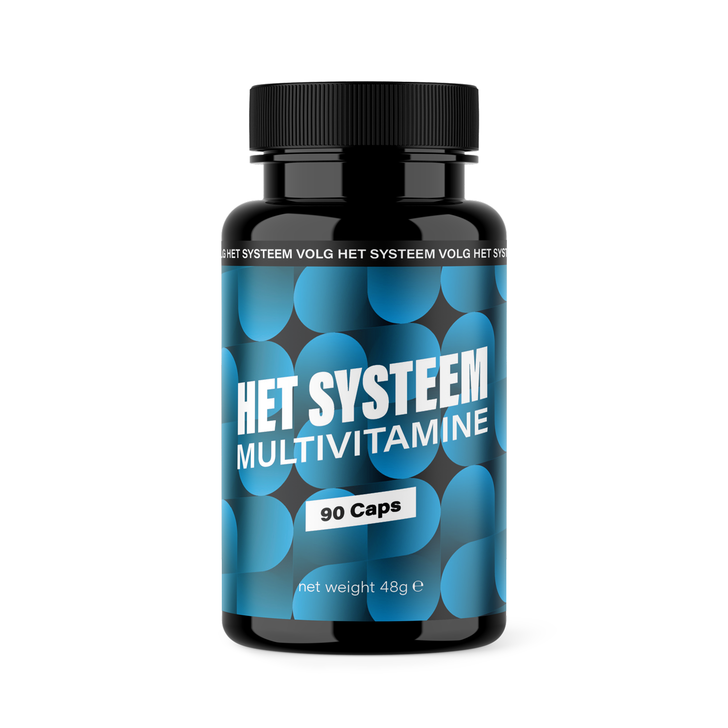 Het Systeem fitness en gezondheidsproduct, een pot mulitivitamine 90 caps