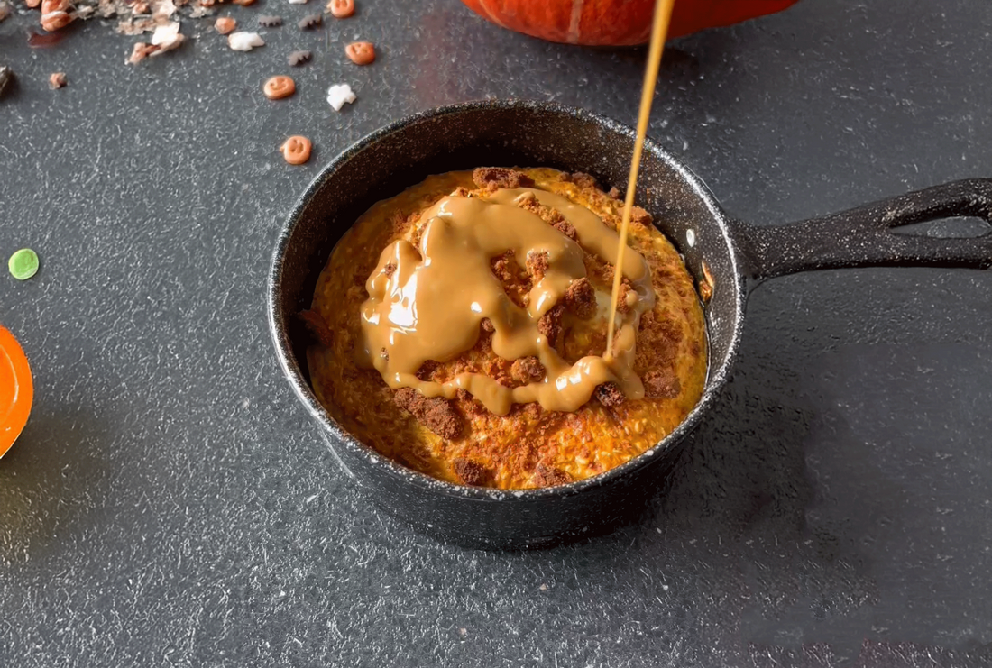 Pumpkin baked oats